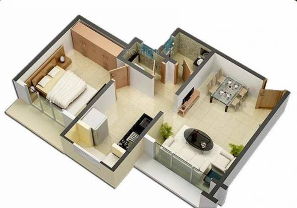 Viva Vishnupuram (1BHK+1T (455 sq ft) 455 sq ft)