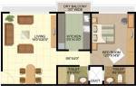 Disha Direct Bay Vista (1BHK+1T (956 sq ft) 956 sq ft)