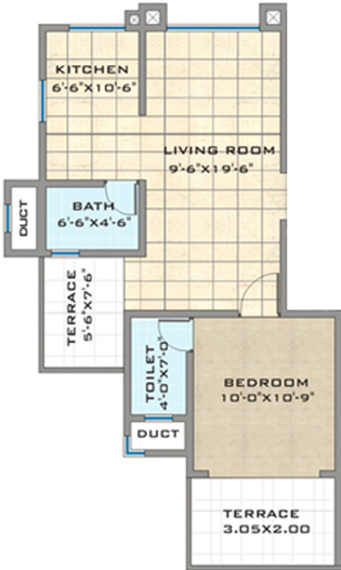 SD Hill Kasa (1BHK+1T (675 sq ft) 675 sq ft)