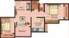 Rai Heritage (2BHK+2T (950 sq ft) 950 sq ft)
