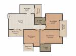 Ekdant FNG (3BHK+2T (1,290 sq ft) 1290 sq ft) Ekdant FNG (3BHK+2T (1,290 sq ft) 1290 sq ft)