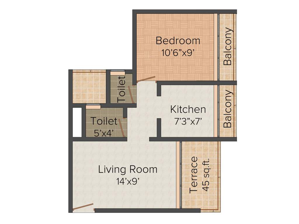 Adinath Arpan (1BHK+1T (650 sq ft) 650 sq ft)