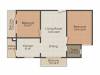 Oceanus Viola (2BHK+1T (877 sq ft) 877 sq ft)