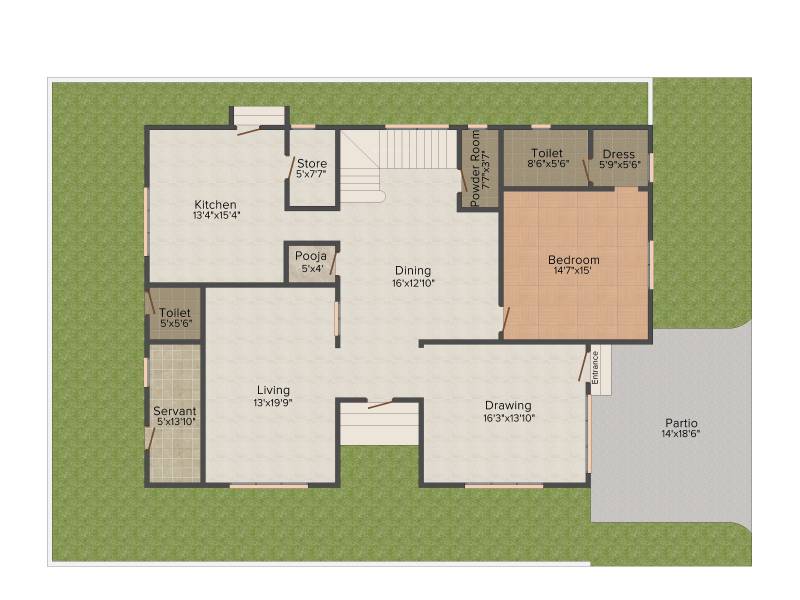 Subishi Windsor Luxury Homes (4BHK+4T (4,341 sq ft)   Servant Room 4341 sq ft)