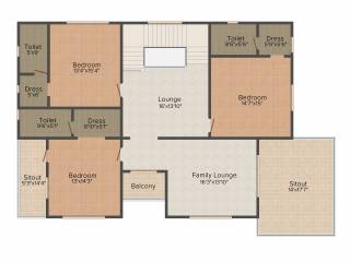 Subishi Windsor Luxury Homes (4BHK+4T (4,341 sq ft)   Servant Room 4341 sq ft)