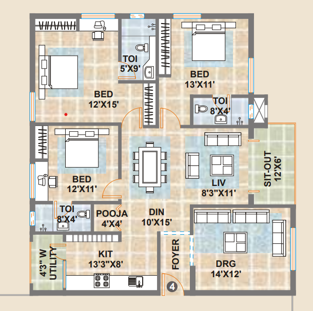 Floor Plan sadguru krupa Floor Plan Floor Plan