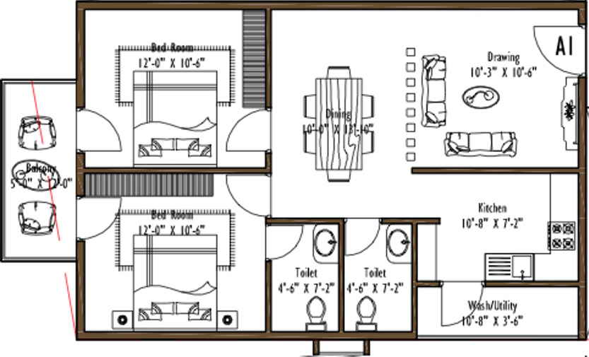Hilife Sunny Side (2BHK+2T (1,020 sq ft) 1020 sq ft) Hilife Sunny Side (2BHK+2T (1,020 sq ft) 1020 sq ft)