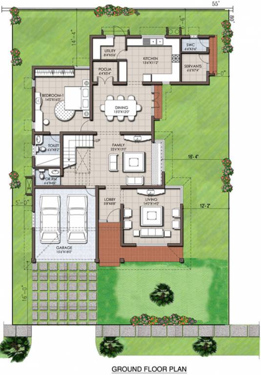 Adarsh Serenity (3BHK+3T (3,265 sq ft) 3265 sq ft)
