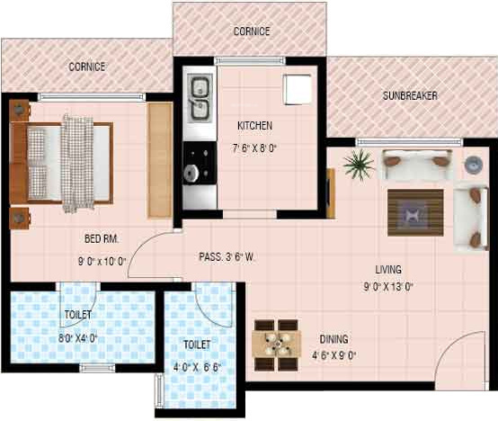  shreeji nirvana 6 7 8 9 16 Floor Plan Floor Plan