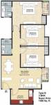 Avalon Rangoli (3BHK+2T (1,300 sq ft) 1300 sq ft)