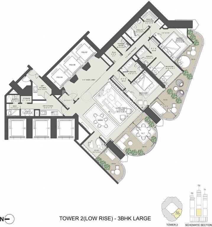 Omkar 1973 (3BHK+4T (3,923 sq ft) + Study Room 3923 sq ft) Omkar 1973 (3BHK+4T (3,923 sq ft) + Study Room 3923 sq ft)
