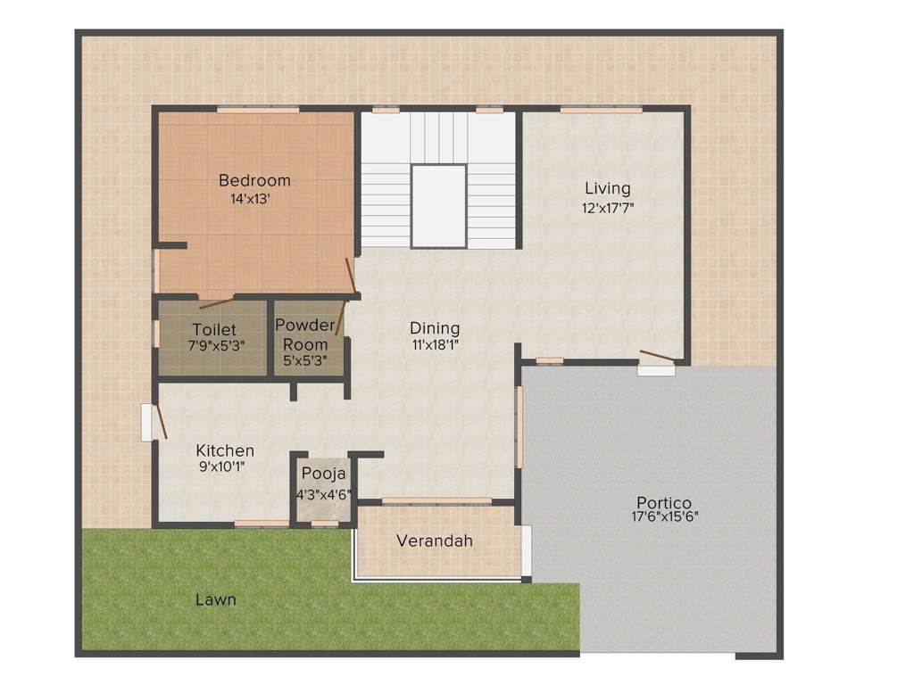 Samskruthi Foundations Springdale 3BHK+4T (3,100 sq ft)   Pooja Room
