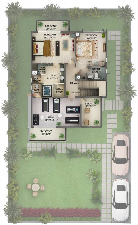 The Address The Gran Carmen Address (5BHK+6T (5,530 sq ft) + Servant Room 5530 sq ft)