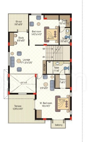  maple-town Floor Plan Second Floor Plan