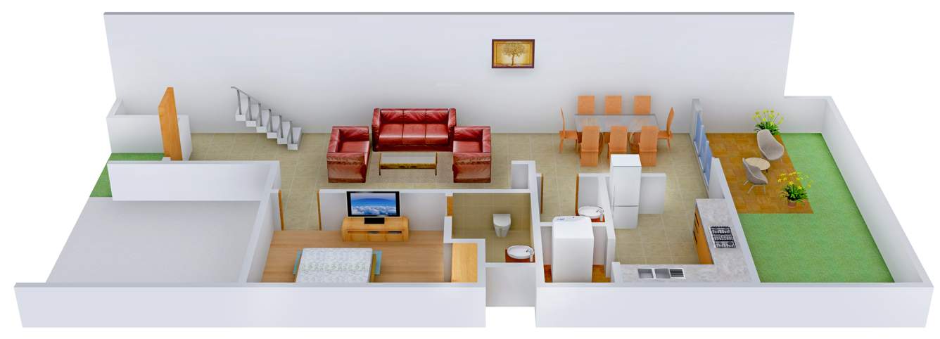 Unishire Esplanade (4BHK+5T (3,411 sq ft) 3411 sq ft)