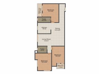 Isha Isha Greens (3BHK+3T (1,400 sq ft) 1400 sq ft)