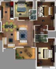 Atul Enterprises Ruturaj (3BHK+2T (1,605 sq ft) 1605 sq ft)