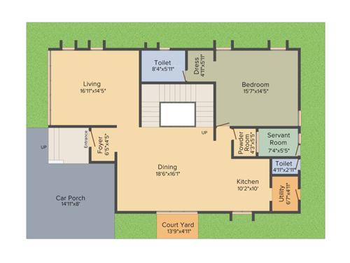 KRK Urban Ville (3BHK+3T (3,100 sq ft) + Pooja Room 3100 sq ft) KRK Urban Ville (3BHK+3T (3,100 sq ft) + Pooja Room 3100 sq ft)