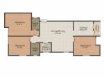 SRM Krishna (3BHK+2T (1,187 sq ft)   Pooja Room 1187 sq ft) SRM Krishna (3BHK+2T (1,187 sq ft)   Pooja Room 1187 sq ft)