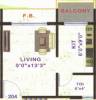 Krishna Gamiraj Imperial (1BHK+1T (585 sq ft) 585 sq ft)