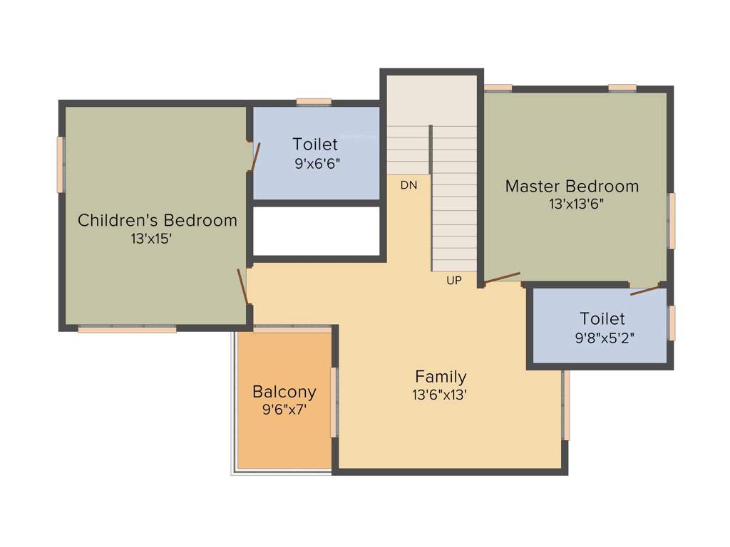 KRK Urban Ville (3BHK+3T (2,134 sq ft) + Pooja Room 2134 sq ft)