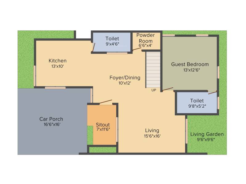 KRK Urban Ville (3BHK+3T (2,134 sq ft) + Pooja Room 2134 sq ft)