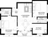 Kumar Anusuya (2BHK+2T (926 sq ft) 926 sq ft)