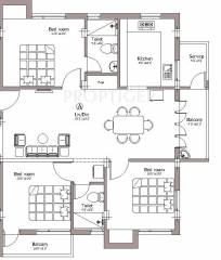 Pushkar Sai Nivas (3BHK+2T (1,400 sq ft) 1400 sq ft)
