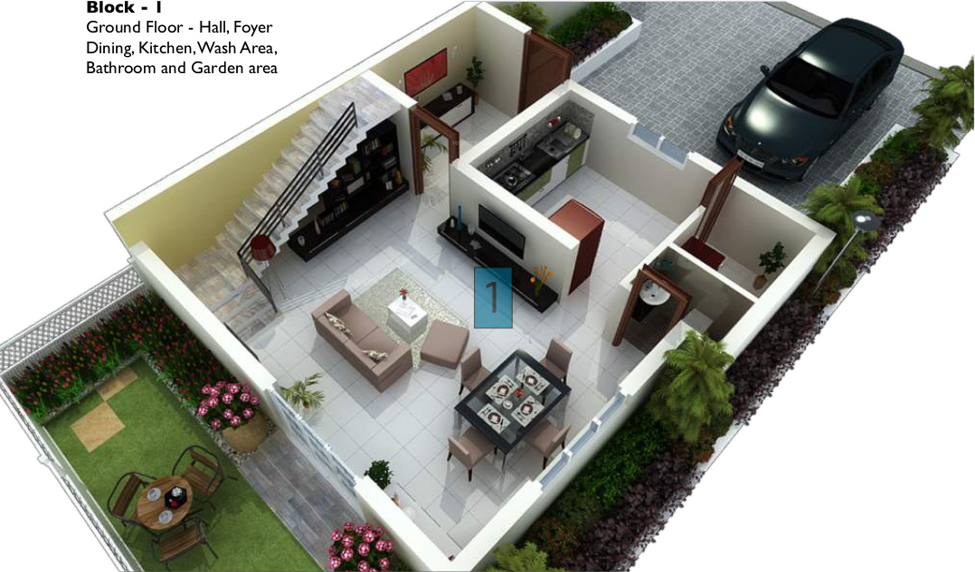Vimosh Estillo Studios (2BHK+2T (1,730 sq ft) 1730 sq ft)