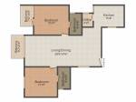 Unishire Atrium (2BHK+2T (1,224 sq ft) 1224 sq ft) Unishire Atrium (2BHK+2T (1,224 sq ft) 1224 sq ft)