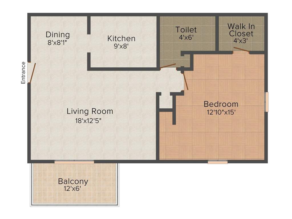 Builders Saptarang Sankul (1BHK+1T (760 sq ft) 760 sq ft)