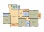 Bengal Teen Kanya (4BHK+4T (1,940 sq ft) + Servant Room 1940 sq ft) Bengal Teen Kanya (4BHK+4T (1,940 sq ft) + Servant Room 1940 sq ft)