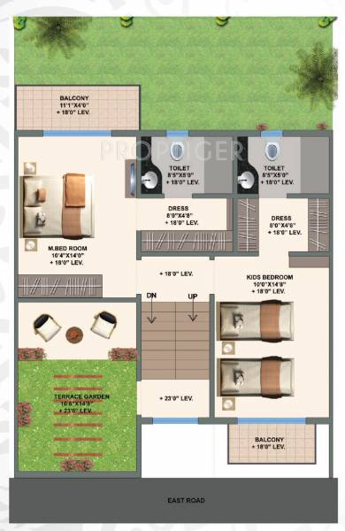Saiven Marble Arch (4BHK+4T (2,220 sq ft) 2220 sq ft)