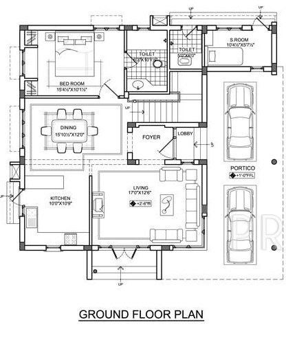  cyber county Floor Plan Ground Floor Plan