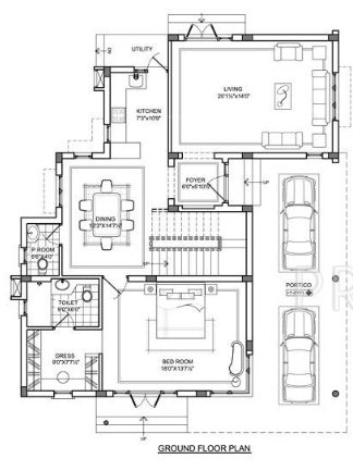  cyber county Floor Plan Ground Floor Plan