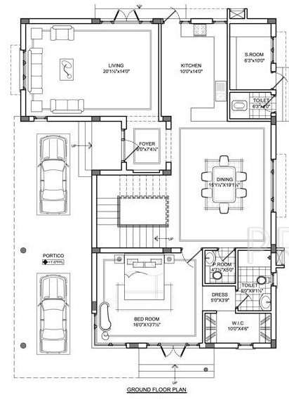  cyber county Floor Plan Ground Floor Plan