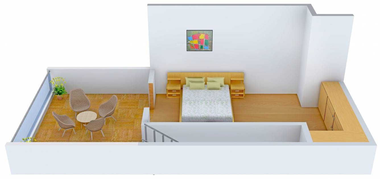 Raheja Trinity (1BHK+1T (525 sq ft) 525 sq ft)