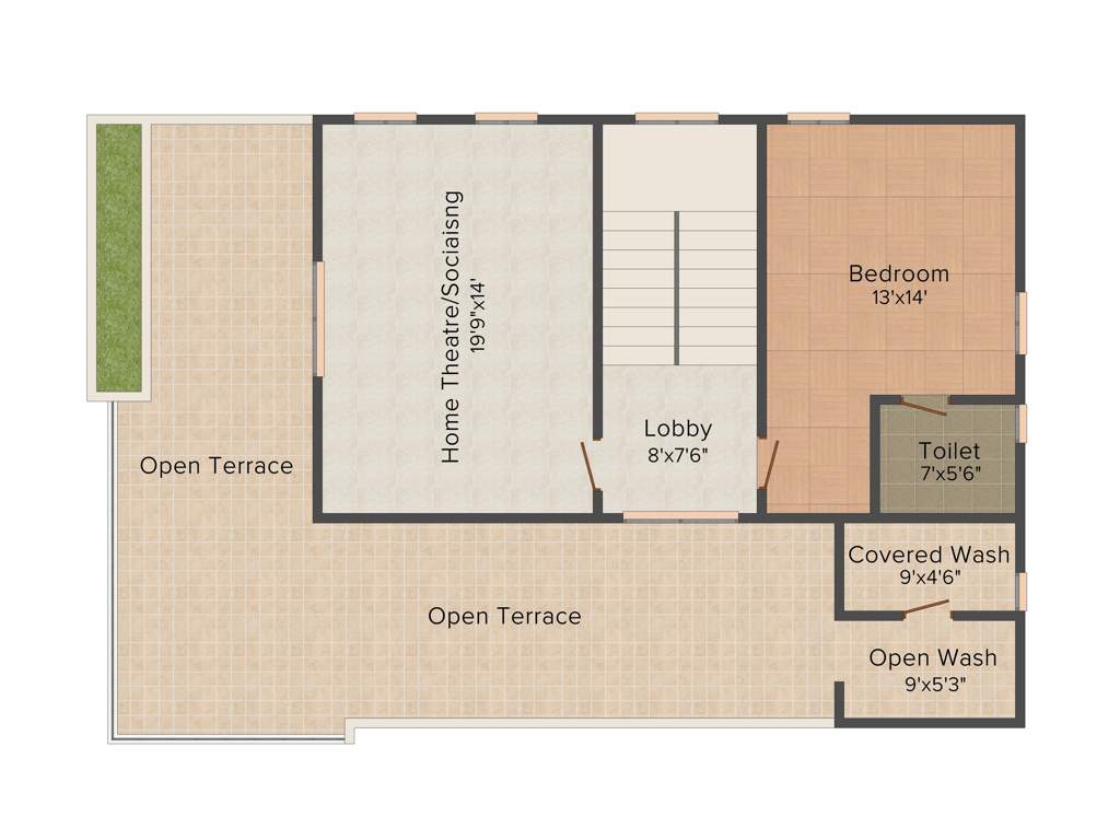 GreenMark Mayfair Villas (4BHK+5T (4,000 sq ft) + Servant Room 4000 sq ft)