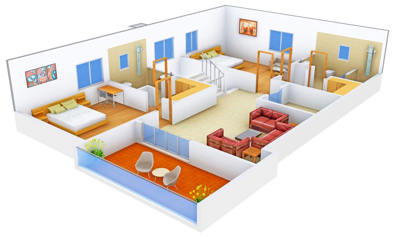 GreenMark Mayfair Villas (4BHK+5T (4,000 sq ft) + Servant Room 4000 sq ft)