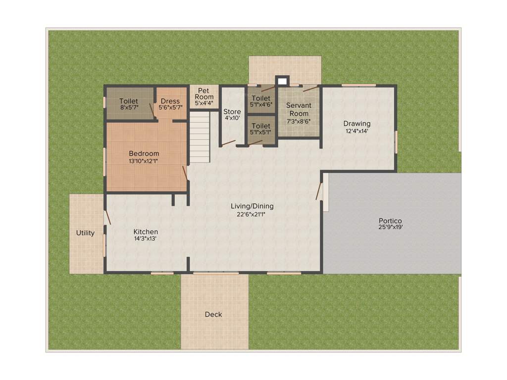 GreenMark Mayfair Villas (4BHK+5T (4,310 sq ft) + Servant Room 4310 sq ft)
