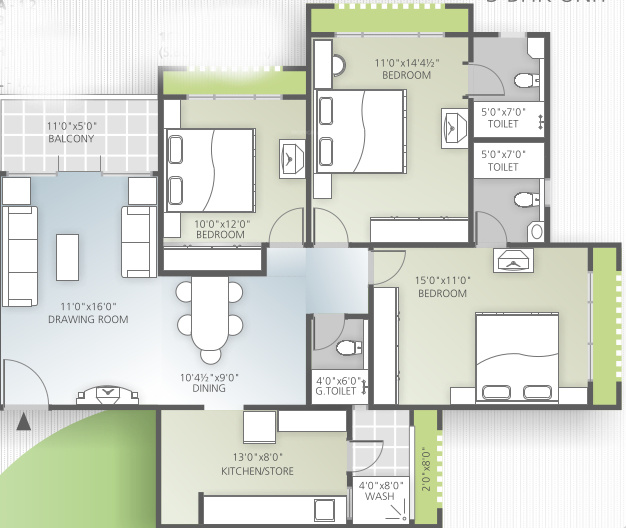  orchid whitefield Floor Plan Floor Plan