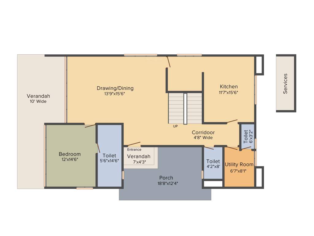 Vedic Golf Grove (4BHK+4T (3,266 sq ft)   Study Room 3266 sq ft)