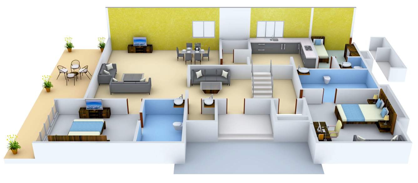 Vedic Golf Grove (5BHK+5T (5,162 sq ft)   Study Room 5162 sq ft)