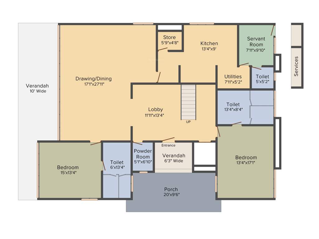 Vedic Golf Grove (6BHK+7T (6,091 sq ft)   Servant Room 6091 sq ft)