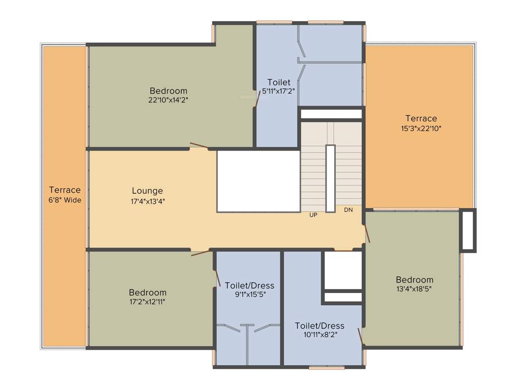 Vedic Golf Grove (6BHK+7T (6,091 sq ft)   Servant Room 6091 sq ft)