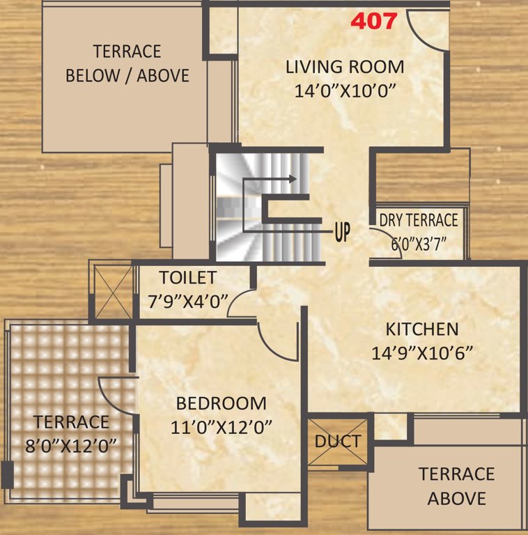 Varadmurti Sobha Empire (3BHK+3T (1,888 sq ft) 1888 sq ft)