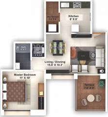 Vilas Javdekar Yashwin (1BHK+1T (651 sq ft) 651 sq ft) Vilas Javdekar Yashwin (1BHK+1T (651 sq ft) 651 sq ft)