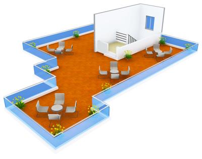 Aparna Constructions HillPark Gardenia 4BHK+5T (3,409 sq ft) + Servant Room