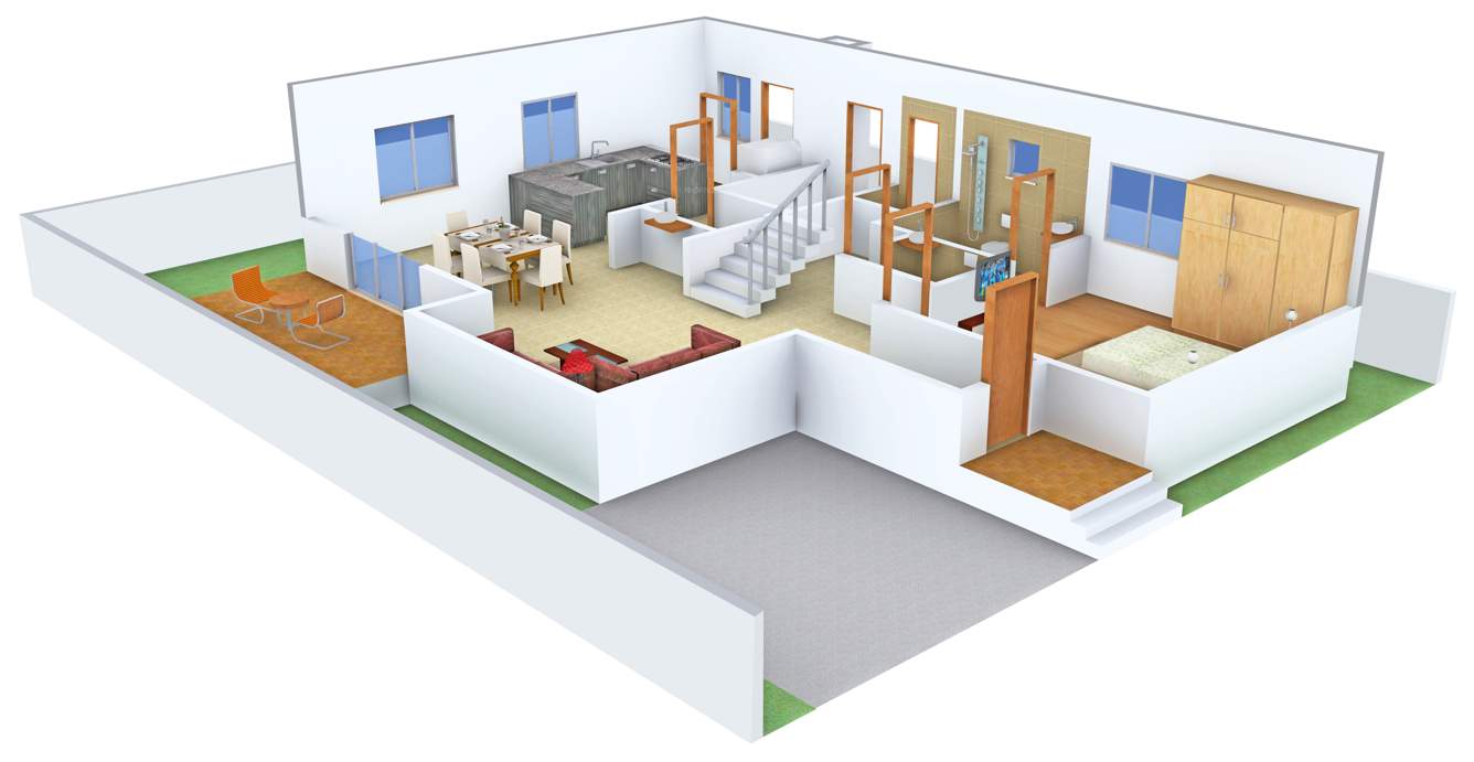 Aparna Constructions HillPark Gardenia 4BHK+5T (3,475 sq ft) + Servant Room