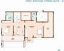  willows Floor Plan Upper Level Duplex Plan